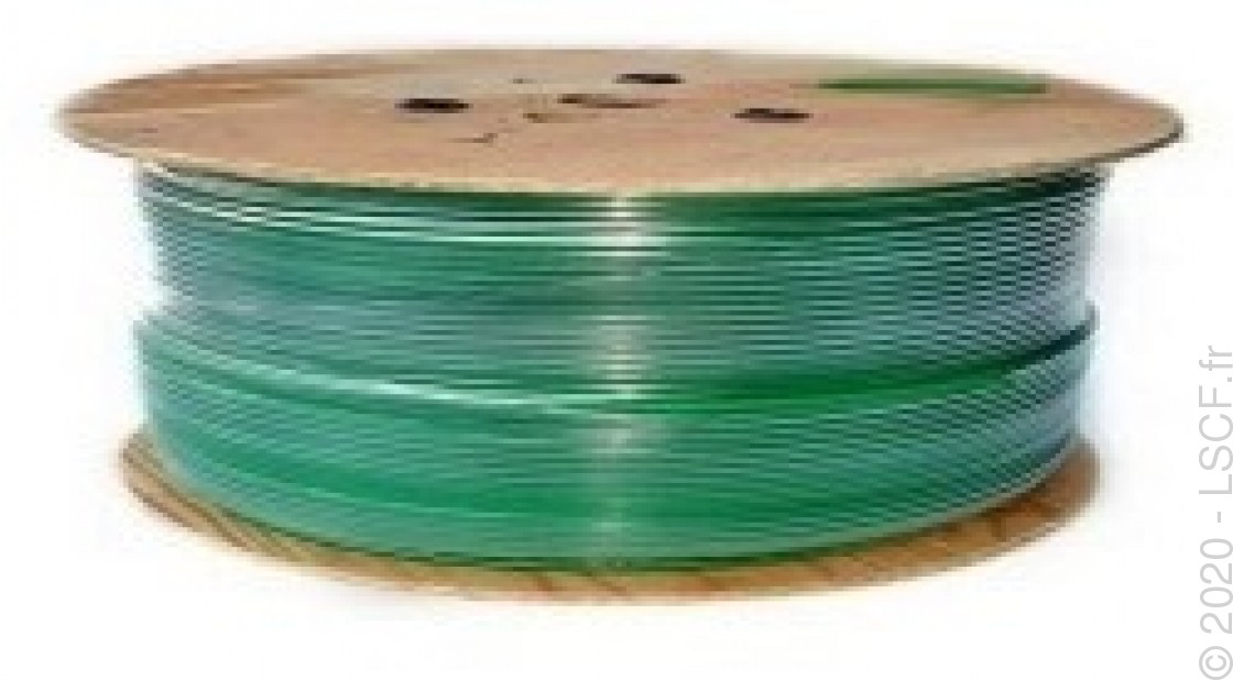 Touret Fibre Optique Prysmian 500m - Câble Réseau Monomode 2 Fibres, Noir, Neuf