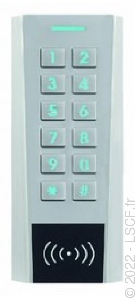 Lecteur Badge Et Code W1-EM – Contrôle D'accès 2 Relais – Pour Serrure électrique Et Automatisme – Étui étanche IP67 - 4