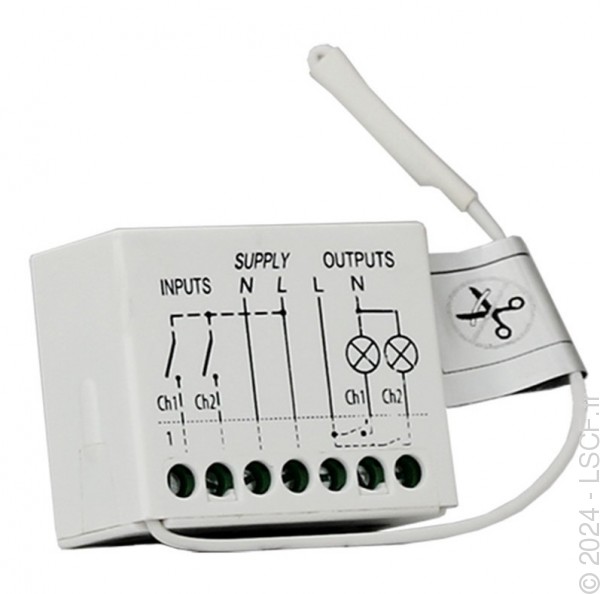KS-AUXI-WLS Ksenia Auxi WLS Module auxi sans fil, 868MHz/relais ...