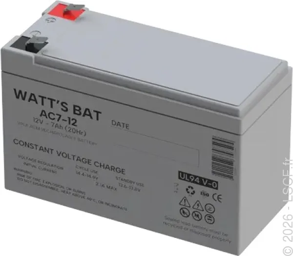 Photo du produit BAT12V7S