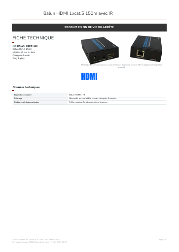 prévisualisation de BALUN-HDMI-150-fiche-technique.pdf