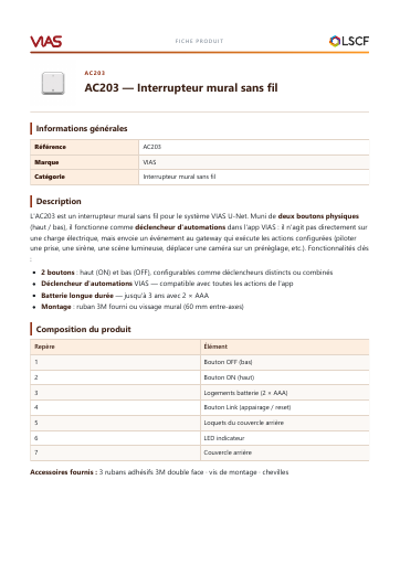 prévisualisation de AC203%20%E2%80%94%20Interrupteur%20mural%20sans%20fil.pdf