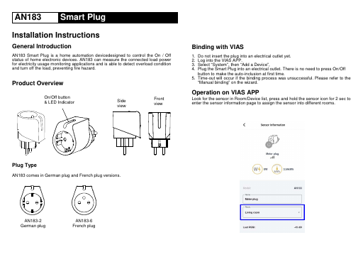 prévisualisation de AN183%20Smart%20Plug%20Homesys-A501112595R.pdf