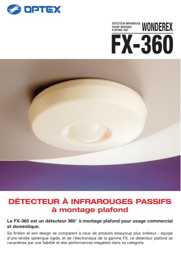 prévisualisation de optex-fx-360-datasheet-fr.pdf