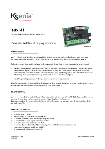 prévisualisation de auxi-H%20Guide%20Installation%20et%20Programmation.pdf