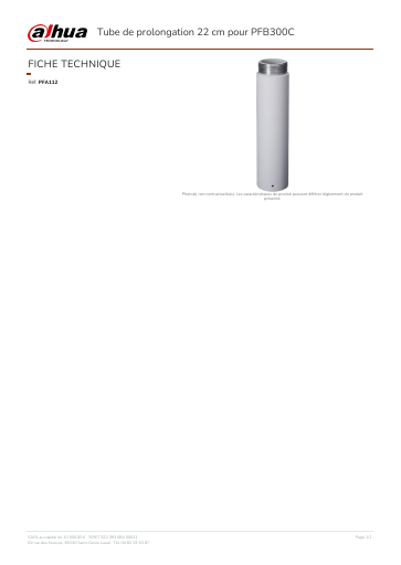 prévisualisation de PFA112-fiche-technique.pdf