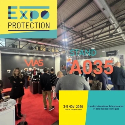 Rencontrez VIAS sur le stand A035 à Expoprotection 2026